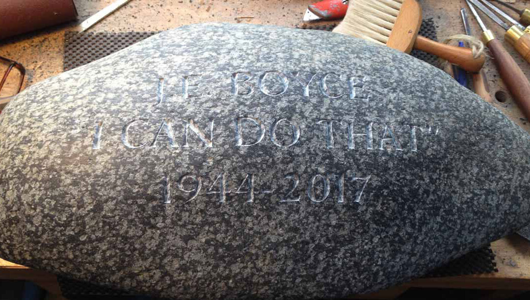 Natural burial marker