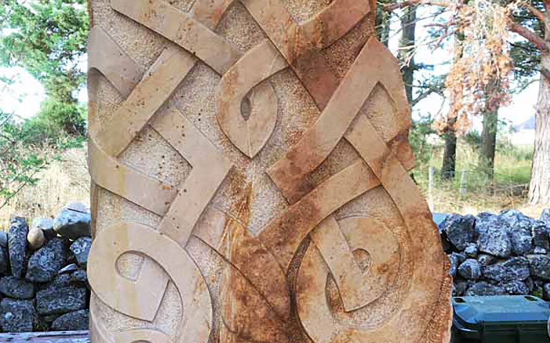 Celtic tree standing stone