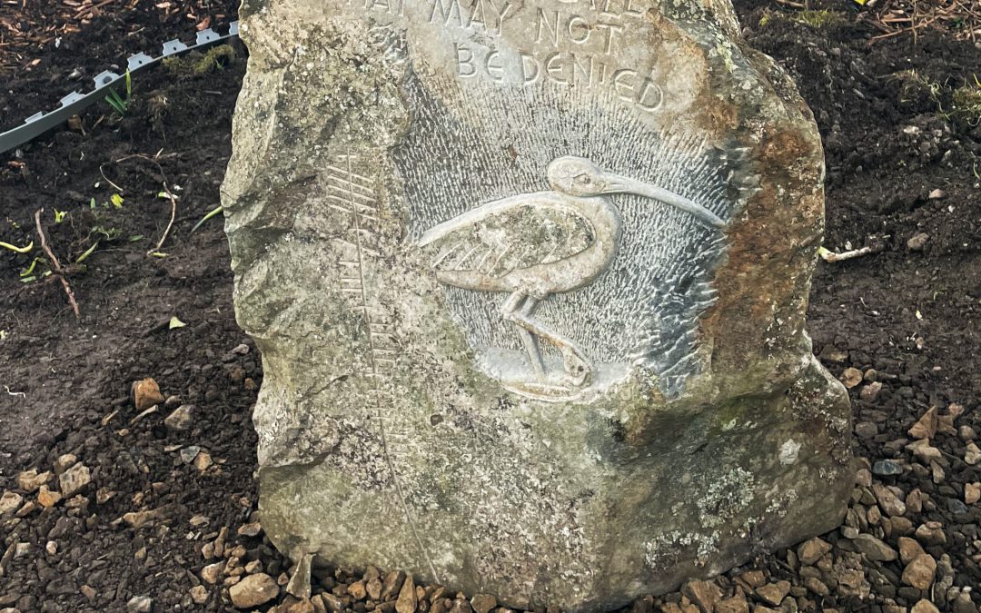 This sculpture’s a Bute