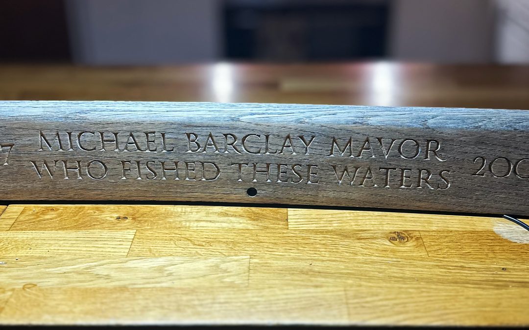 Riverside bench revamp