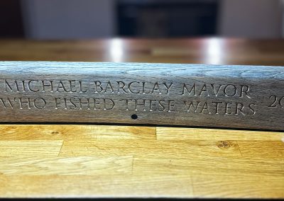 Riverside bench revamp