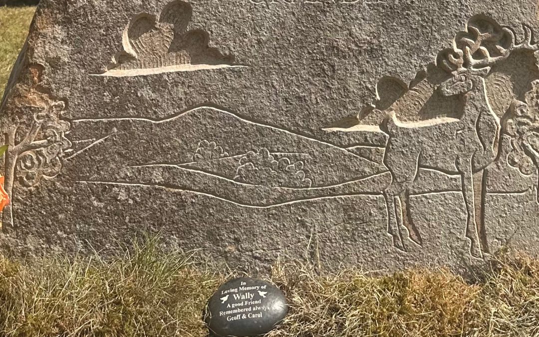Cromdale hills headstone