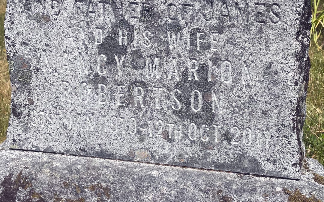 New inscription to old stone