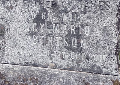 New inscription to old stone