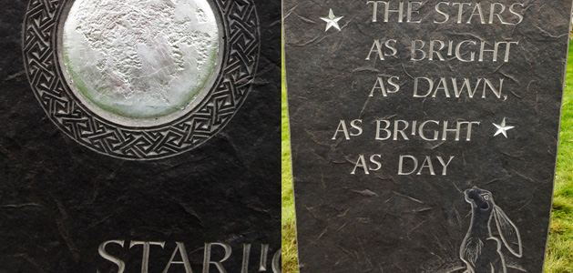 Silver moon memorial