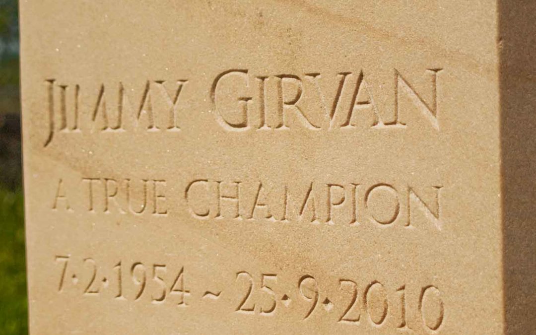 Girvan headstone memorial